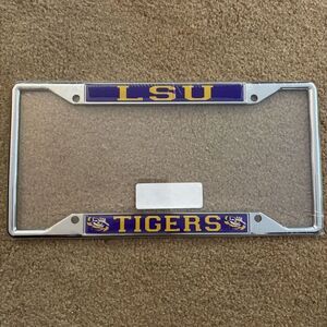 Louisiana State University LSU Tigers License Plate Frame *New*